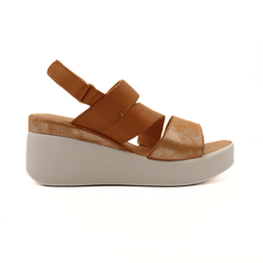 MELLUSO SANDALO 019147 ZEPPA CUOIO