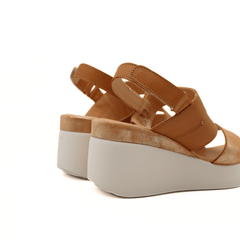 MELLUSO SANDALO 019147 ZEPPA CUOIO