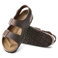 BIRKENSTOCK SANDALO MILANO 034873 HABANA NARROW FIT