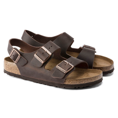BIRKENSTOCK SANDALO MILANO 034873 HABANA NARROW FIT