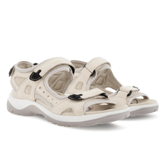 ECCO SANDALO YUCATAN 069563 BIANCO PANNA