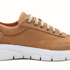 FRAU SNEAKERS 09H8 NABUK MARRONE