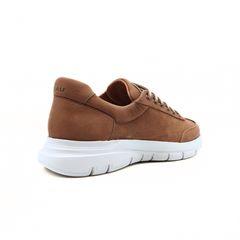 FRAU SNEAKERS 09H8 NABUK MARRONE