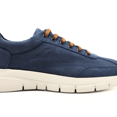 FRAU SNEAKERS 09H8 NABUK BLU