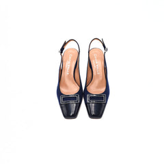 CINZIA VALLE SLINGBACK 10028 BLU