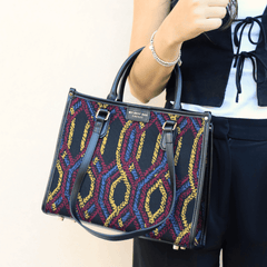 MY-BEST BAG BORSA 1011 ATENA FORTUNY MULTICOLOR GIALLO