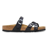BIRKENSTOCK CIABATTA 1026334 FRANCA BRAIDED NERO NARROW FIT