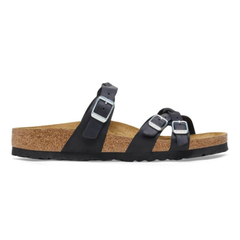 BIRKENSTOCK CIABATTA 1026334 FRANCA BRAIDED NERO NARROW FIT