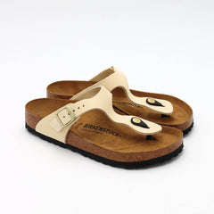 BIRKENSTOCK INFRADITO GIZEH 1026558 ECRU REGULAR FIT