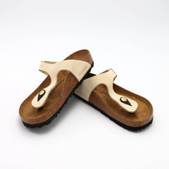 BIRKENSTOCK INFRADITO GIZEH 1026558 ECRU REGULAR FIT