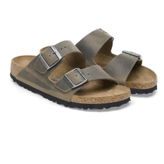 BIRKENSTOCK CIABATTA ARIZONA 1027039 FADED KHAKI NARROW FIT