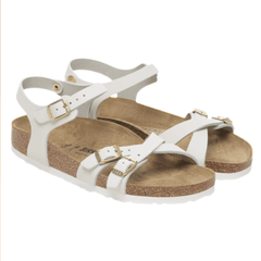 BIRKENSTOCK SANDALO KUMBA 1029417 BIANCO