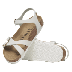 BIRKENSTOCK SANDALO KUMBA 1029417 BIANCO
