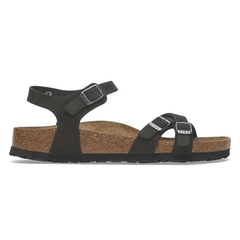 BIRKENSTOCK SANDALO KUMBA SOFT 1029526 NERO NARROW FIT