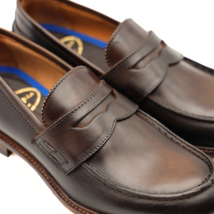 F.LLI RENELLA MOCASSINO 1056 COLLEGE MARRONE