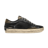 CRIME LONDON SNEAKERS DISTRESSED 11002 NERO