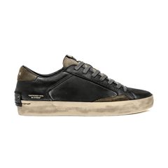 CRIME LONDON SNEAKERS DISTRESSED 11002 NERO