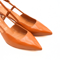 MALÙ SLINGBACK 1101 CUOIO