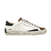 CRIME LONDON SNEAKERS DISTRESSED 11072 10 BIANCO