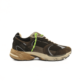 CRIME LONDON SNEAKERS 111301 83 FUGITIVE VERDE MILITARE