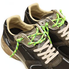 CRIME LONDON SNEAKERS 111301 83 FUGITIVE VERDE MILITARE