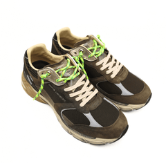 CRIME LONDON SNEAKERS 111301 83 FUGITIVE VERDE MILITARE