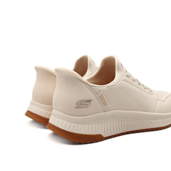 SKECHERS SLIPON 117740 WHT BIANCO