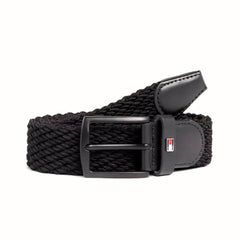 TOMMY HILFIGER CINTURA UOMO 12243-BDS NERO