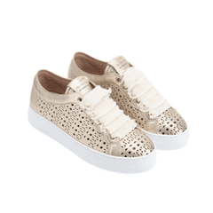 STOKTON SNEAKERS 122D FORATA PLATINO