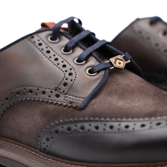 AMBITIOUS DERBY 12391C 6811 MARRONE