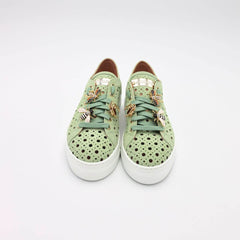 STOKTON SNEAKER 125 FORATA API VERDE