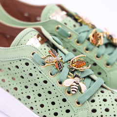 STOKTON SNEAKER 125 FORATA API VERDE