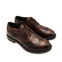 F.LLI RENNELLA STRINGATA INGLESE 1268 CUOIO