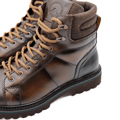 AMBITIOUS ANFIBIO 13725 6564AM PELLE COGNAC