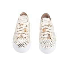 STOKTON SNEAKER 140D FORATO CREMA
