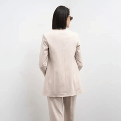 GOA GOA BLAZER GESSATO 14100146 BEIGE