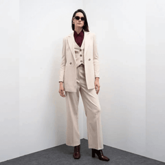 GOA GOA BLAZER GESSATO 14100146 BEIGE