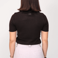 GOA GOA TOP MAGLIA 14203229 MARRONE