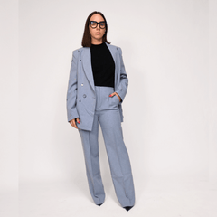 GOA GOA PANTALONE 14208128 AZZURRO