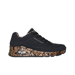 SKECHERS SNEAKERS 155506 BKRG CUORI NERO