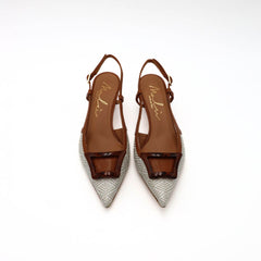 MALÙ SLINGBACK 1613 ACCESSORIO CUOIO