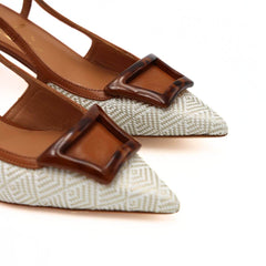 MALÙ SLINGBACK 1613 ACCESSORIO CUOIO