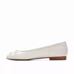 CLARKS BALLERINA FAWNA LILY 176378 BIANCO