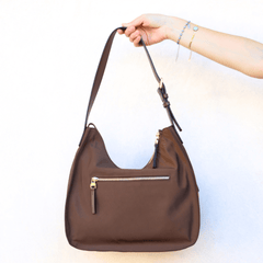 NANNINI BORSA CARLA 18728 MARRONE