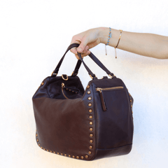 NANNINI BORSA IRMA 18751 MARRONE