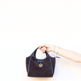 NANNINI BORSA SIRIA 19036 MACULATO MARRONE