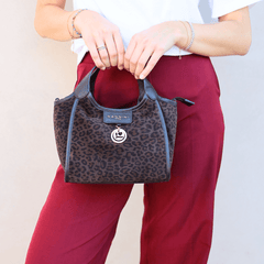 NANNINI BORSA SIRIA 19036 MACULATO MARRONE