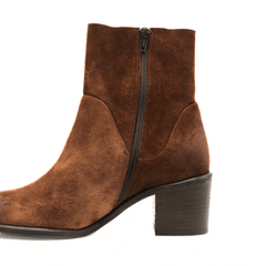 LES: VENUES STIVALETTO 1951 CAMOSCIO MARRONE