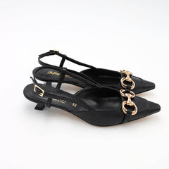BOTTEGA LOTTI SLINGBACK 1971002 MORSETTO NERO