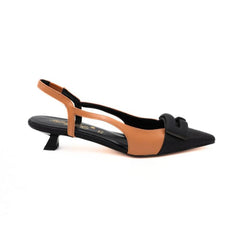 BOTTEGA LOTTI SLINGBACK 1971003 ACCESSORIO CUOIO/NERO